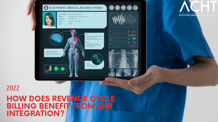 How does Revenue Cycle Billing benefit from EHR integration?